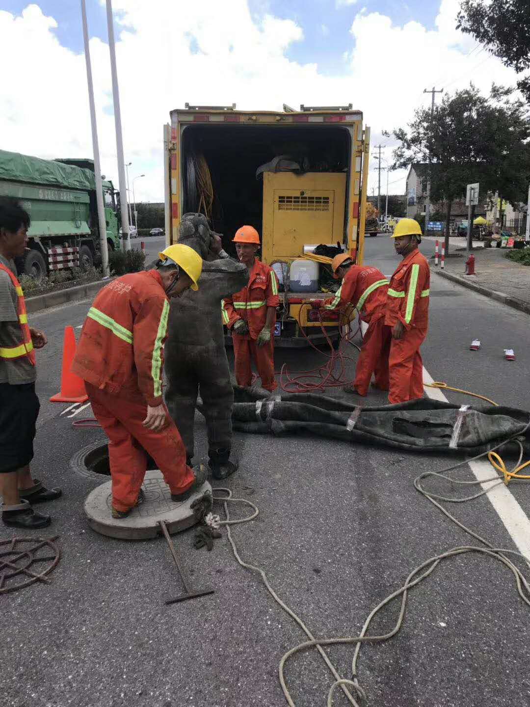 雨污水管道清淤工作的具體流程